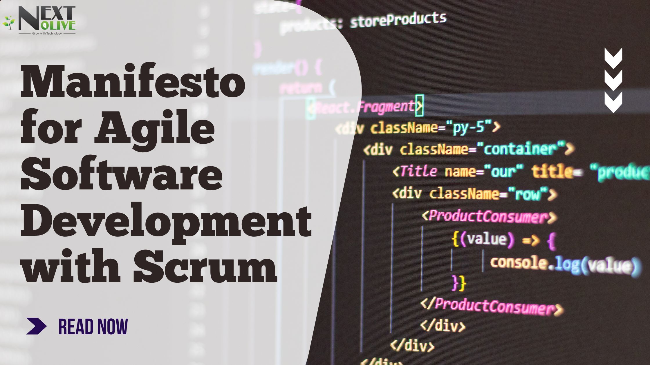 agile software development with Scrum image