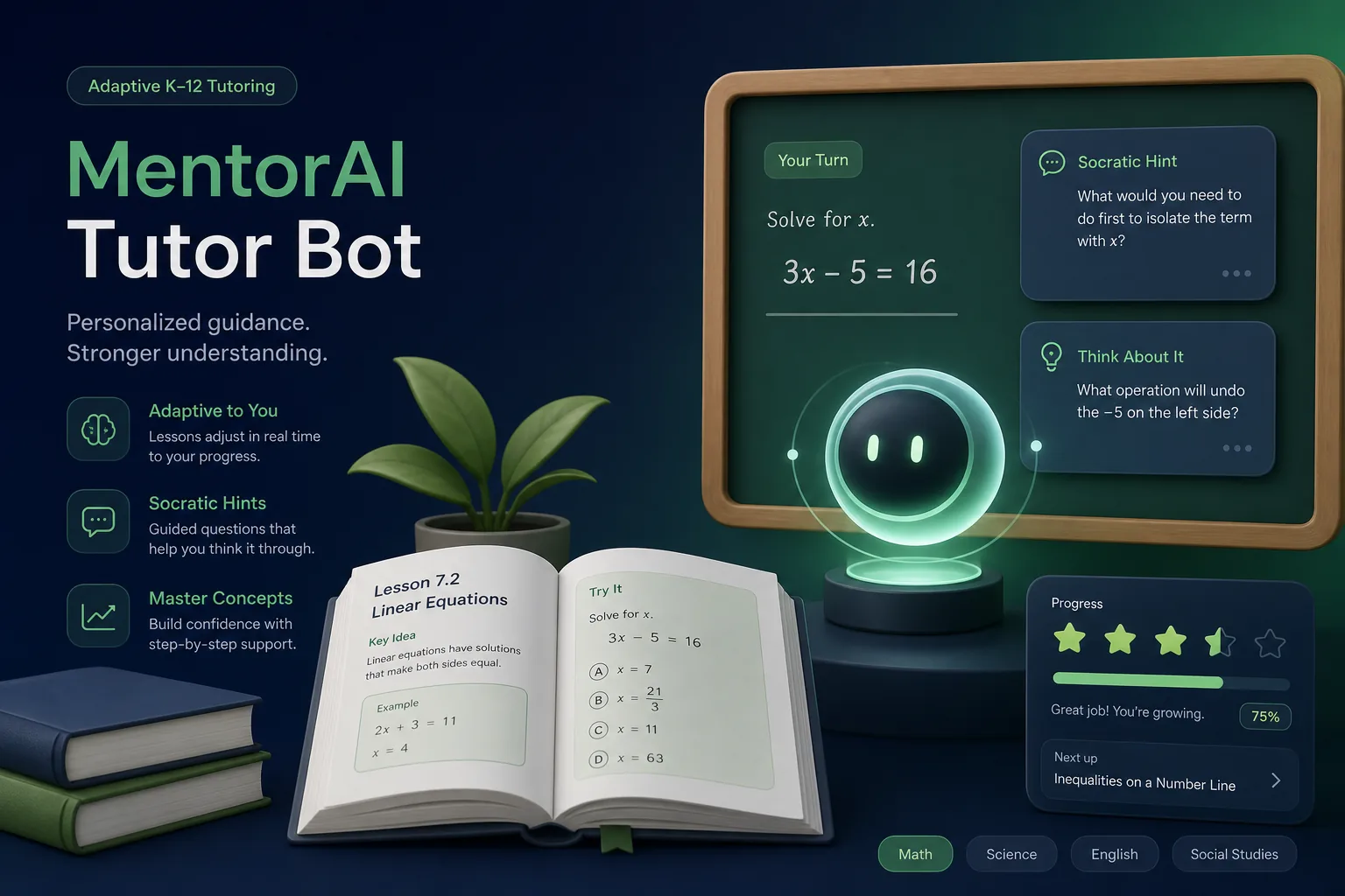 MentorAI Tutor — EdTech