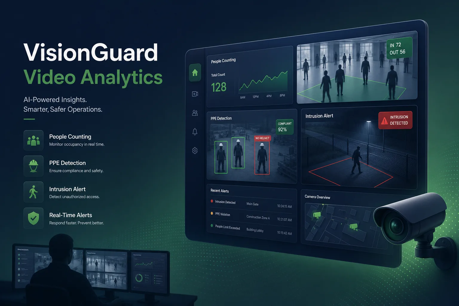 VisionGuard Video Analytics — Security
