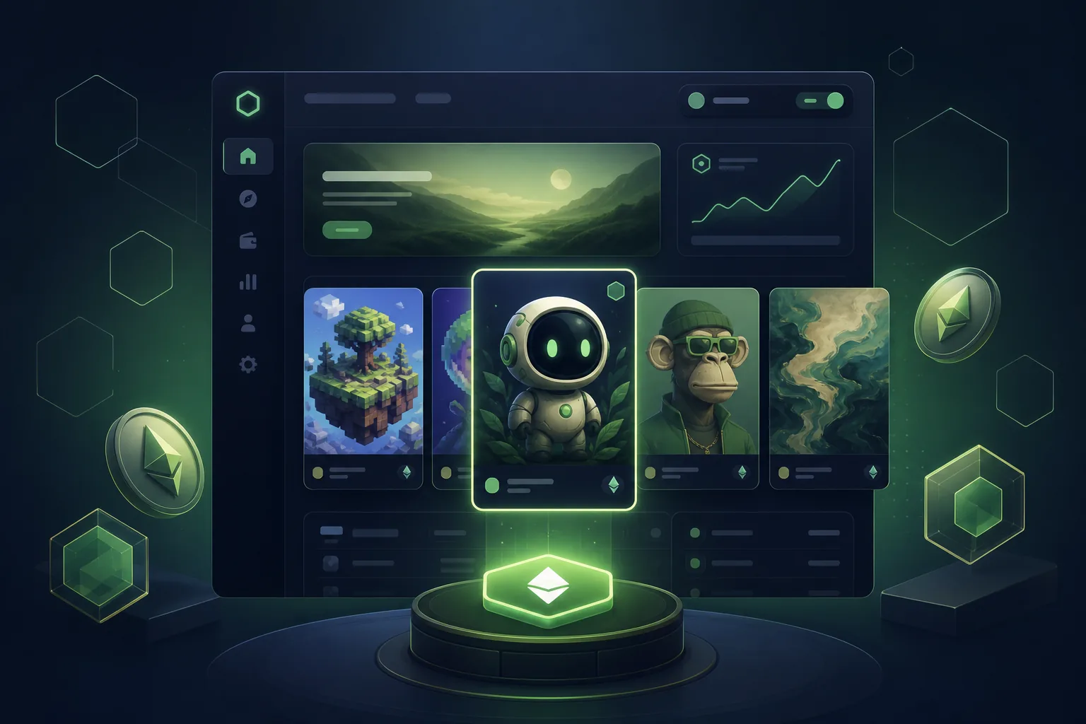 PixelVault NFT Marketplace — Web3