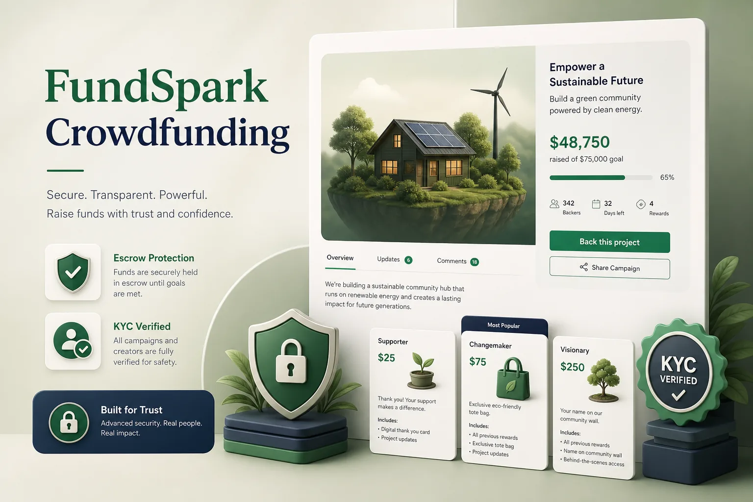 FundSpark Crowdfunding — FinTech