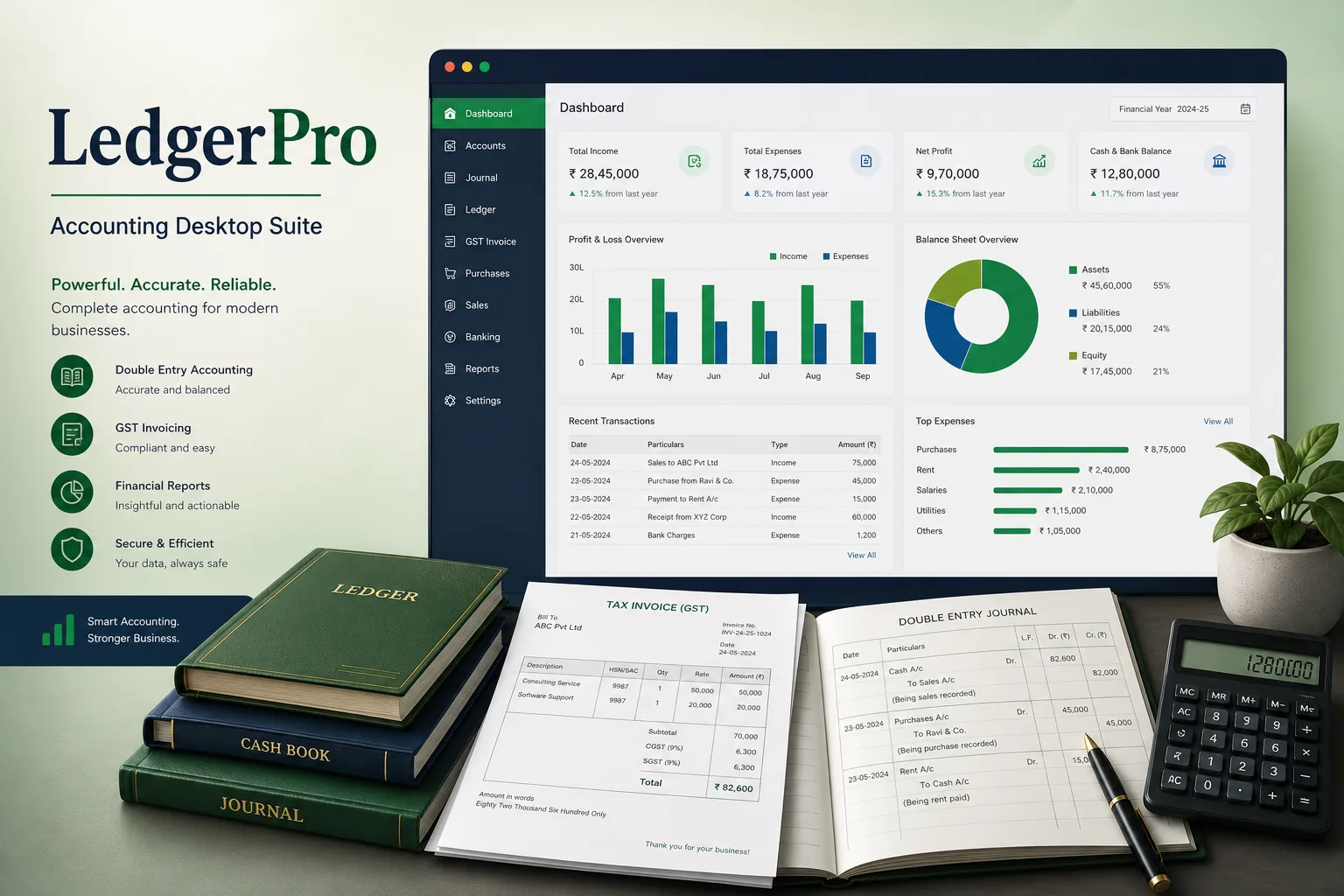LedgerPro Accounting — Finance