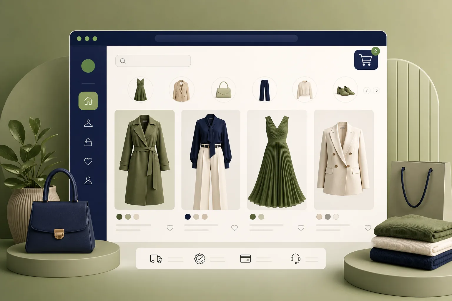 VogueBazaar Fashion Marketplace — Retail