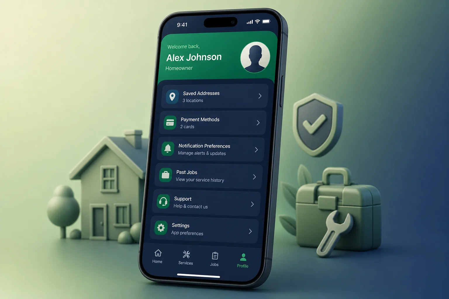 FixIt Home Services — settings and configuration