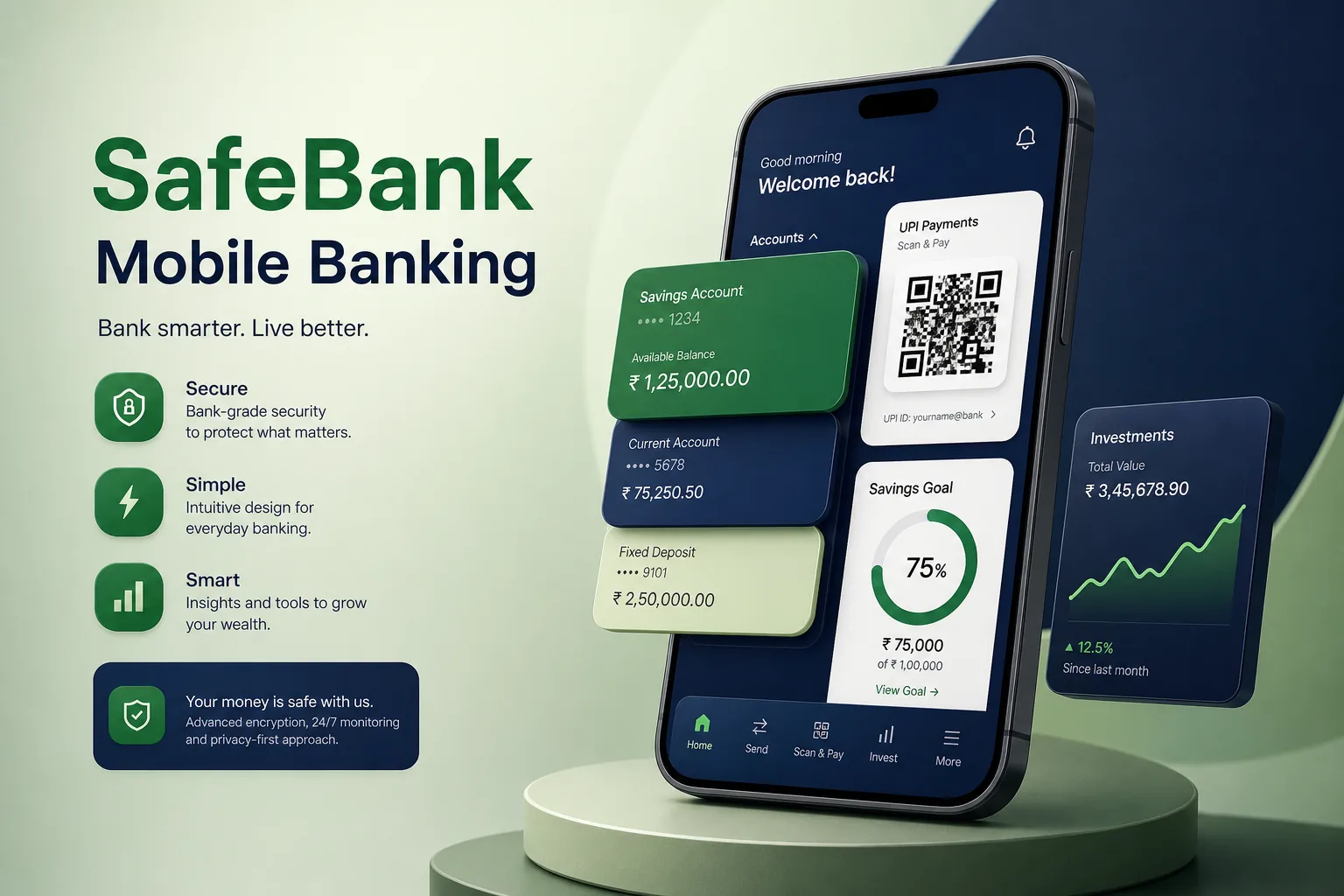 SafeBank Mobile Banking — FinTech