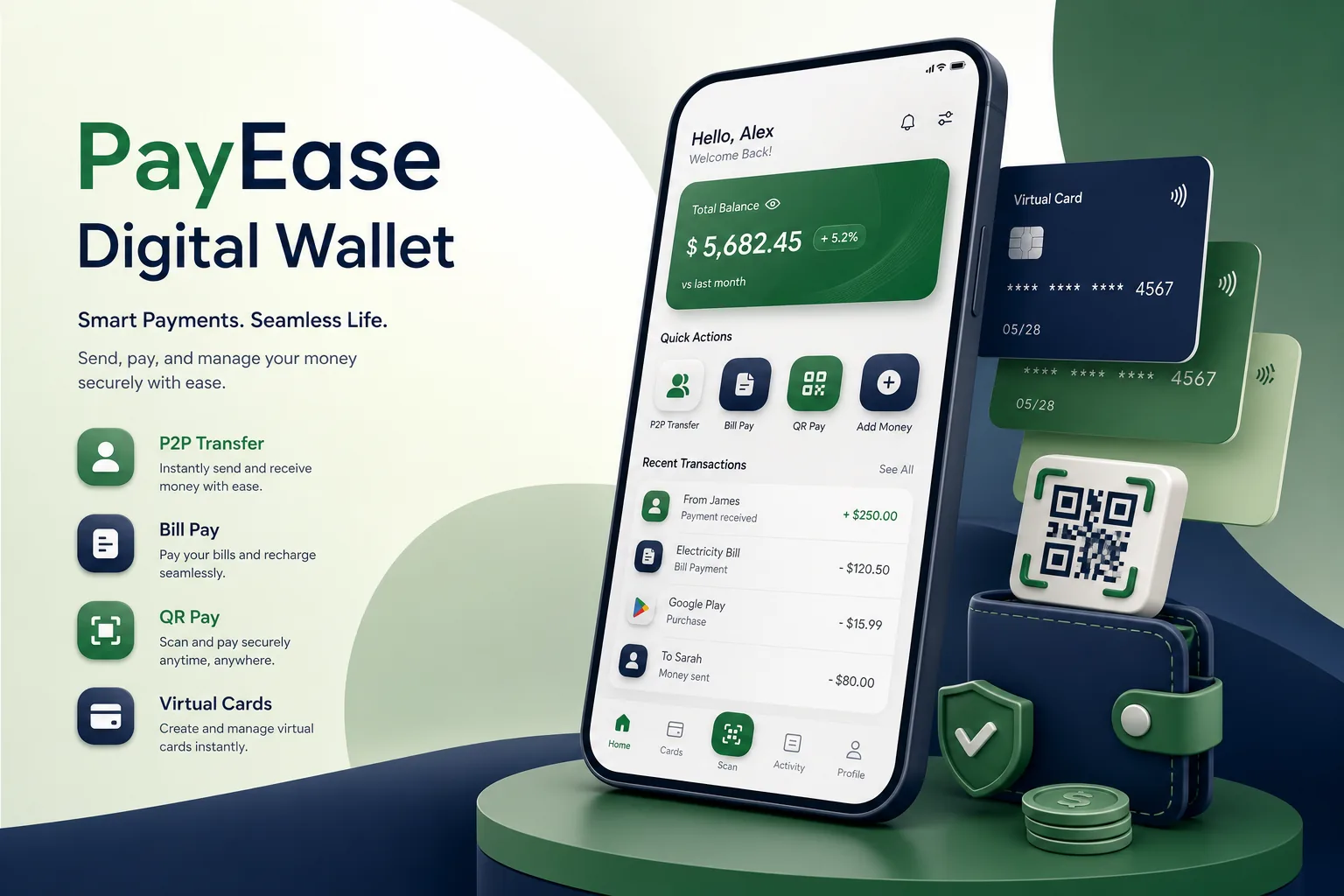 PayEase Digital Wallet — FinTech