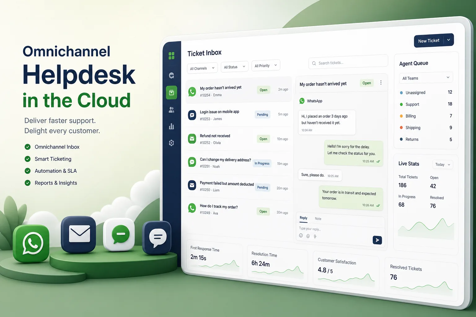 HelpDesk Cloud — SaaS