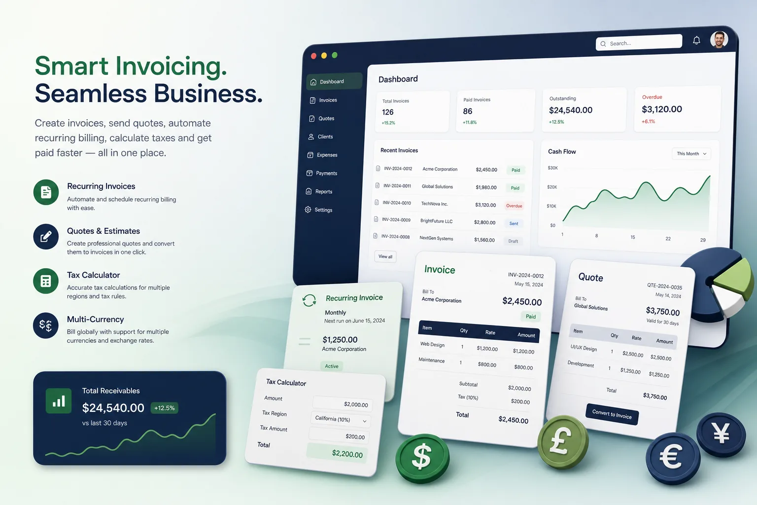 InvoiceFly Billing SaaS — SaaS