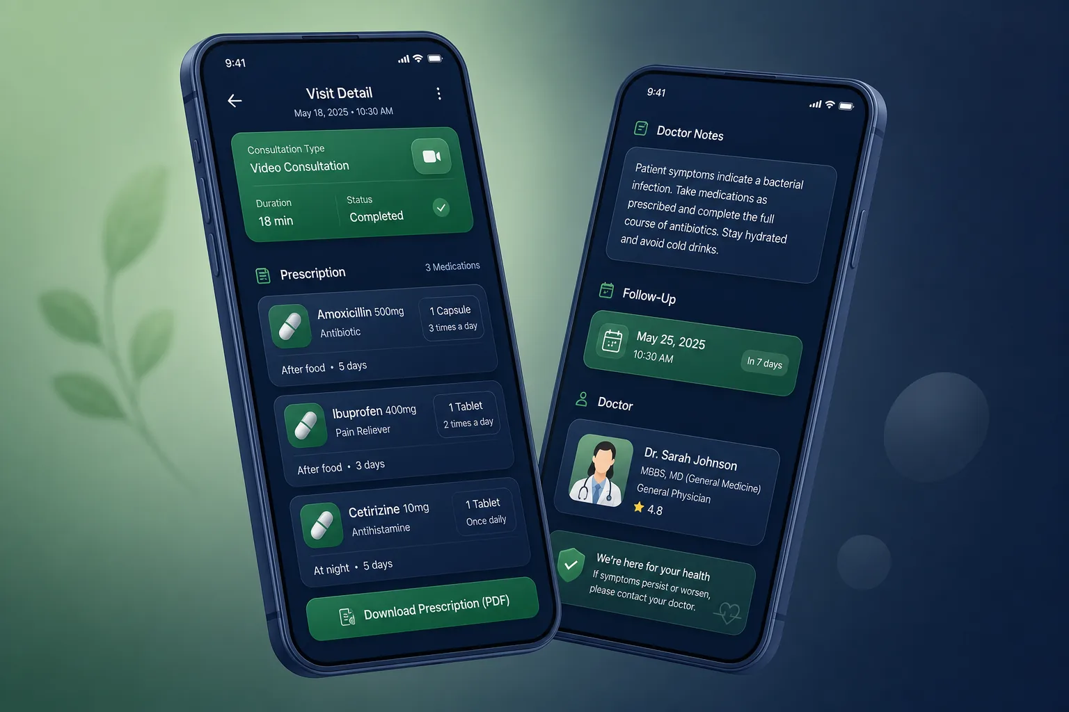 DocLink Telemedicine — analytics and reporting