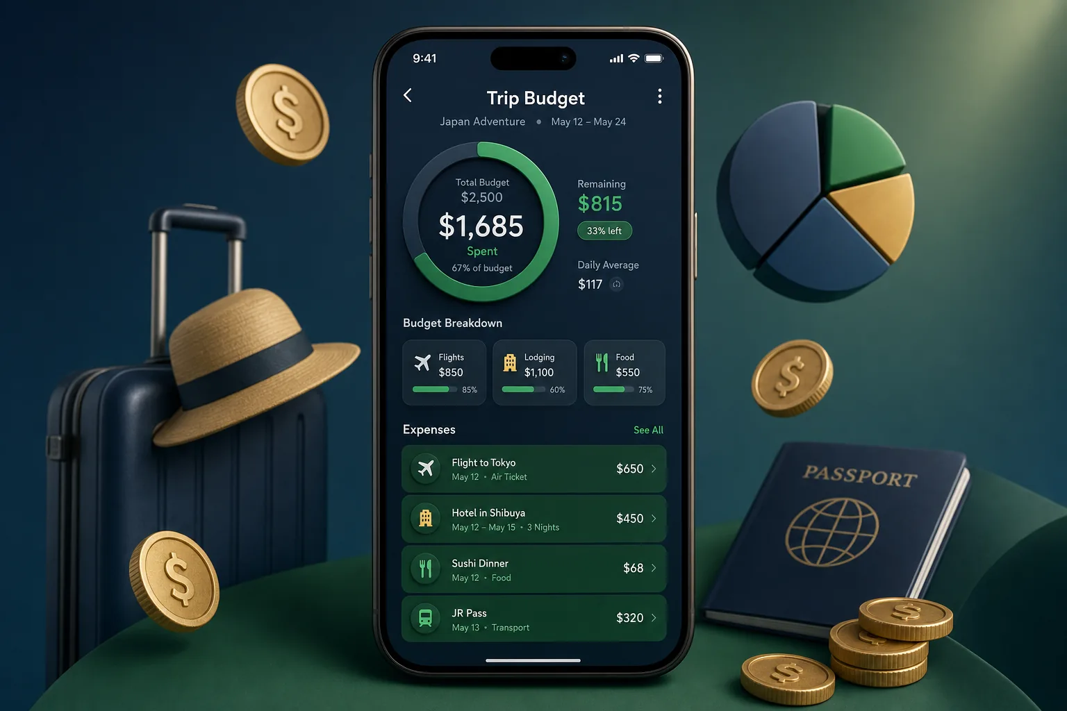 WanderMate Travel Planner — analytics and reporting