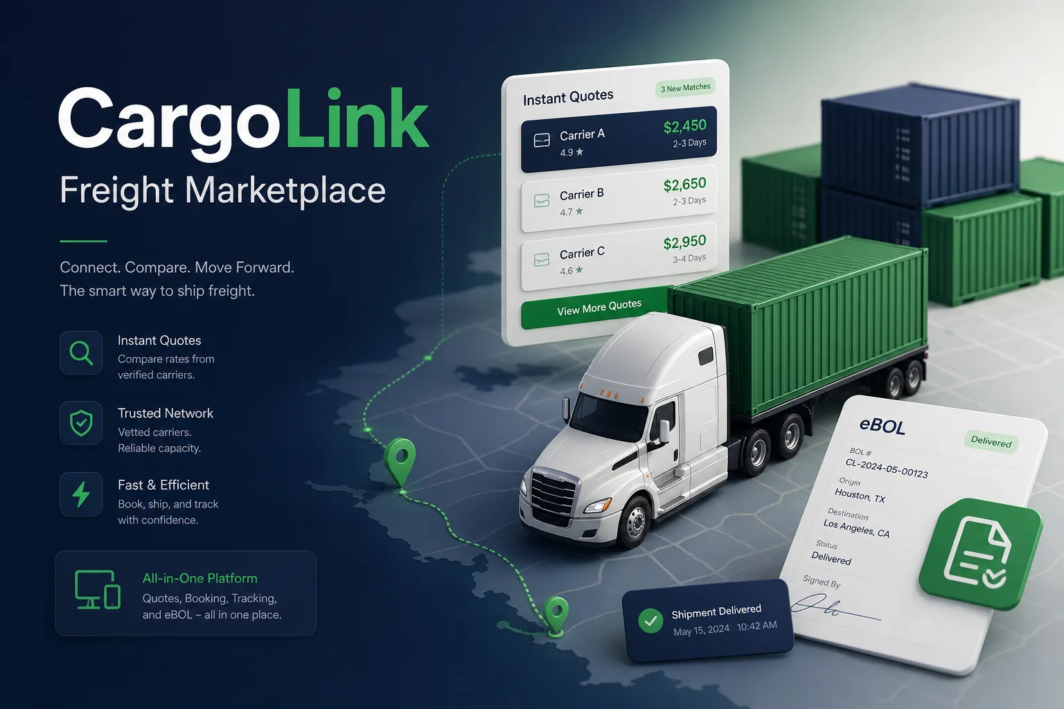 CargoLink Freight Marketplace — Logistics