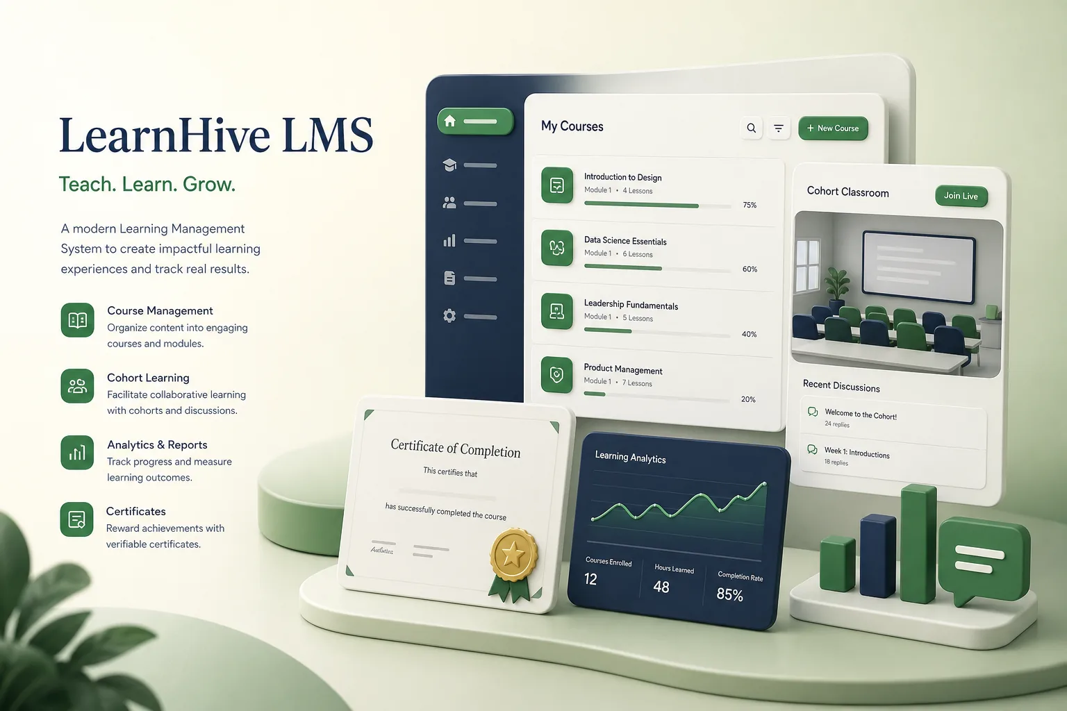 LearnHive LMS — EdTech