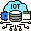 a logo of a cloud computing system Android IoT App Development