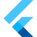 a blue and black logo