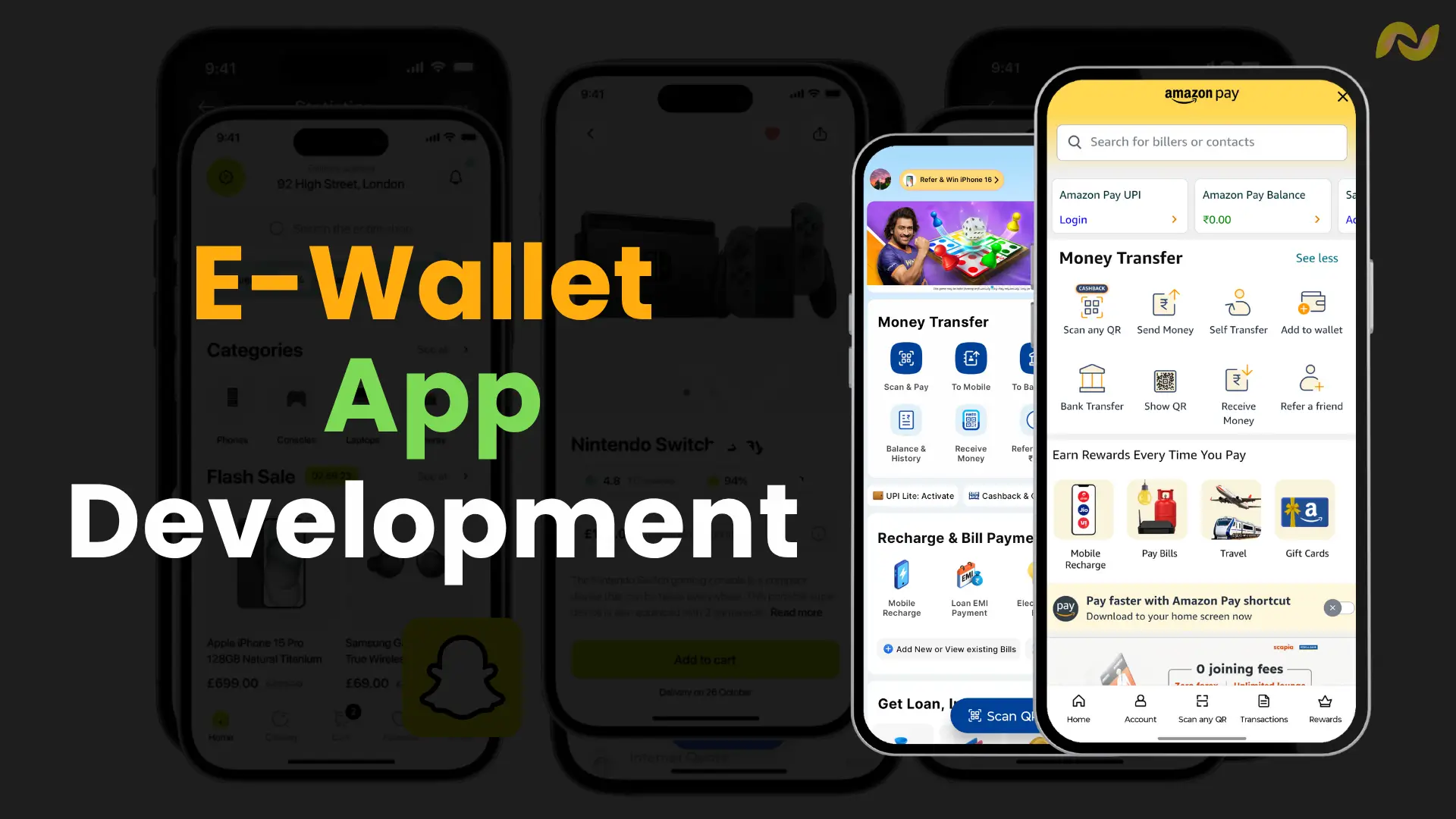 Image Shows eWallet App Development
