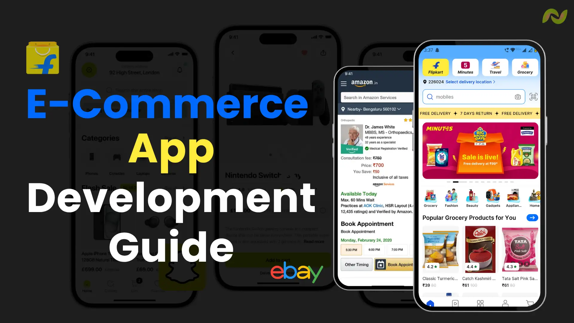 A Complete Guide For eCommerce App Development in 2025
