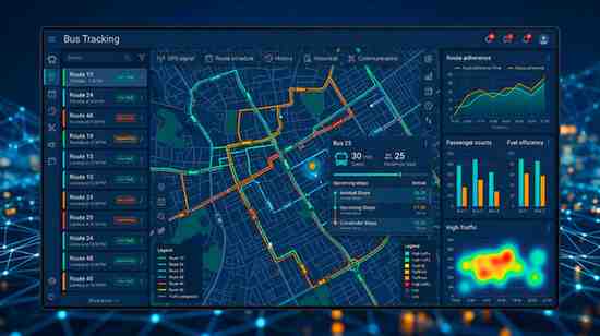 Enable Safety by Advanced Bus Tracking Software Development