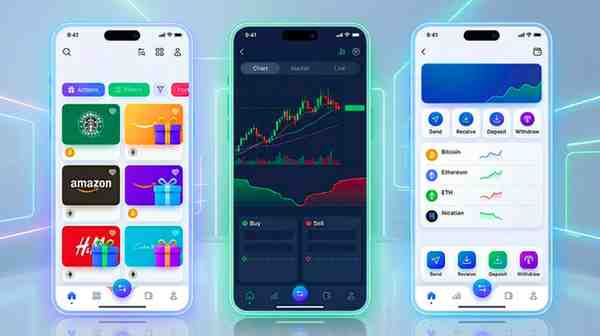 OnlineCryptoGiftcardandTradingExchangeAppDevelopment